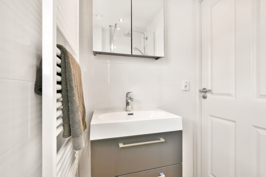 Bathroom in a modern house