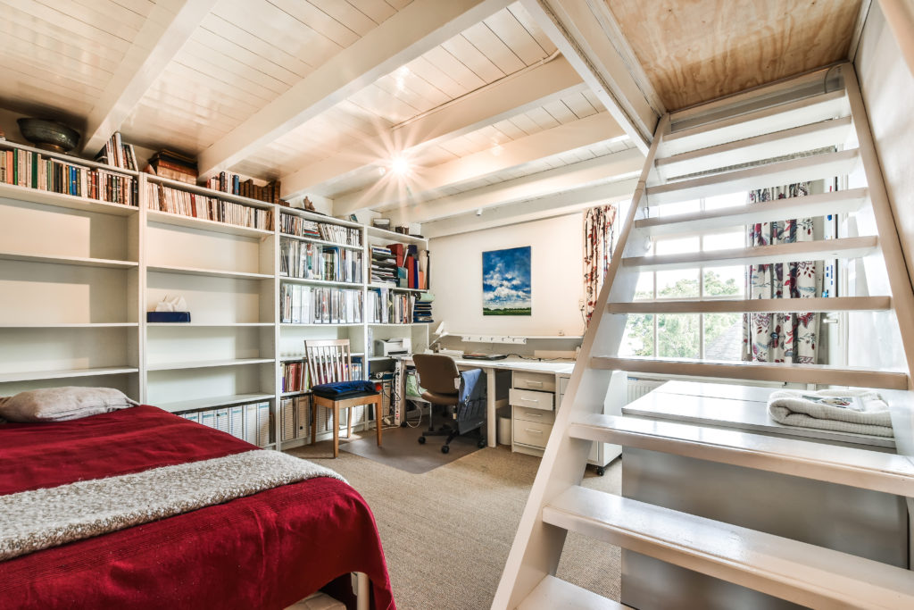 Cozy bedroom interior