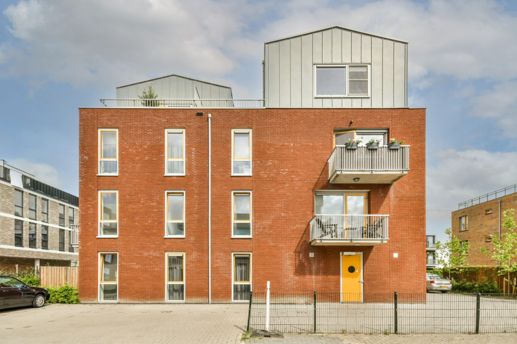 Exterior view of building
