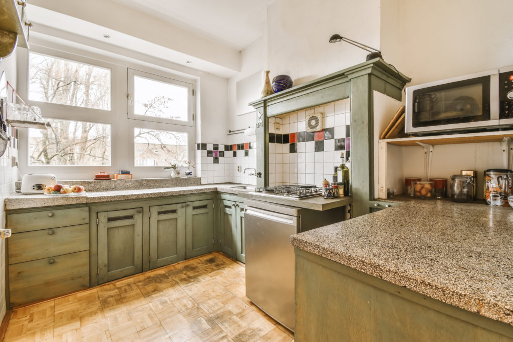 Kitchen in new home